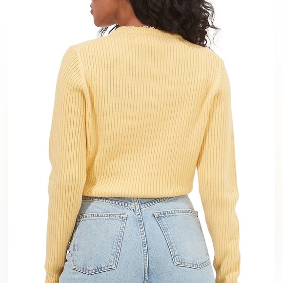 ASTR The Label Astoria Sweater Sunshine Yellow Size M. NWT - Picture 4 of 9